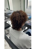 ジェントル(GENTLE)&nbsp;ウルフツイストスパイラルパーマ