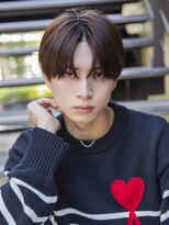 シティ(CITY) 小久保styleフェザーパーマフェザーショートグレーエンドカラー