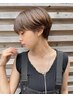 カット＋リタッチカラー＋アミノ酸ナノスチームトリートメント ￥7,500