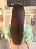 #メテオカラー#髪質改善カラー#艶髪#ロングヘア#西尾市