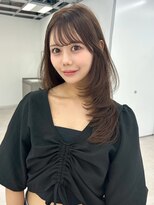 ユーフォリア 新宿店(Euphoria)&nbsp;小顔美人レイヤーカット×アッシュカラー30代40代50代