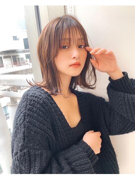 20代30代40代くびれロブくびれヘアデジタルパーマボブレイヤー