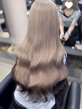 ペレ 栄 アネックス(PELE栄ANNEX) クラゲヘアー/小顔に見せるヘア/ココアベージュ/栄