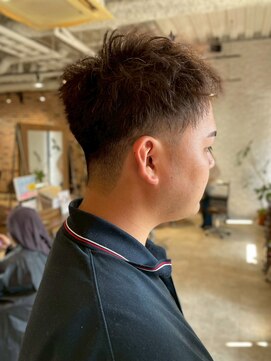 スペックホルダー(Spec Holder) フェザーパーマビジカジフェード