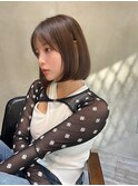 ACE 横浜 内巻きボブ×ブラウン