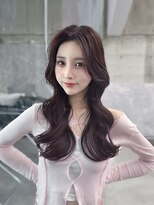 フィヴェント(Fivent) 黒髪韓国小顔レイヤーイメチェン暗めオリーブグレークラゲヘアー