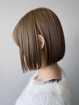 コタ 水戸(COHTA)&nbsp;ぱっつんボブ×ミルクティーカラー