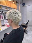 ハードブリーチ毛対応 ツイストパーマ