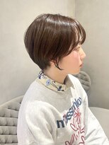 ジルバイジアン(JILL by GIEN)&nbsp;丸みショート/ほんのりピンクブラウン/樋口美咲