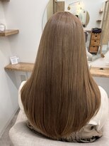 シアエミュー 新越谷店(SHEER emu)&nbsp;【新越谷・南越谷】ワンブリーチミルクティーカラー