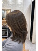 白髪ぼかし×髪質改善】＋レイヤーカット