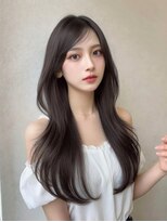 スターズ 船橋(STARS)&nbsp;シースルー流し前髪　シアグレージュ