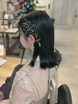 フォルテステラ(FORTE STELLA) キラキラお呼ばれヘア