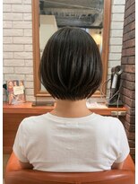 ヘアメイク フレンシア(hair make flencia)&nbsp;まるみシルエットの王道ショートボブ【288スタイル】