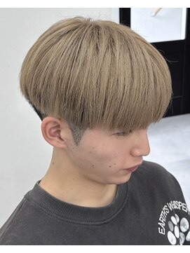 メンズサロンラシルバイレストプラス(MEN'S SALON racil by rest plus) Milktea beige