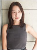 ブラウングレージュ×くびれミディ