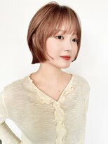 ファナ ブルーム(fha-na bloom)&nbsp;☆切りっぱなしボブ　韓国風ミディアムレイヤー☆イメチェン