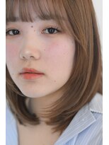 ハロ(HALO) 透明感たっぷりブラウンベージュカラー