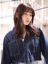 エムスラッシュ 横浜元町店(M.SLASH)&nbsp;外ハネレイヤー/ミックスカール/耳かけ/ミディアム