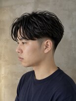 キリ 逗子(kiri) 逗子葉山テーパーフェードセンターパートニュアンスパーマ眉R125