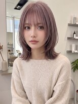 ロイ 北千住(ROI)&nbsp;ハッシュカット/グレージュ/デザインカラー[北千住駅]