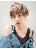 無造作ショート  アシメ/ミニマムボブ