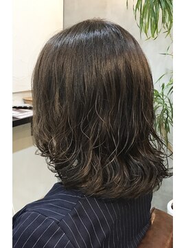 エトネ ヘアーサロン 仙台駅前(eTONe hair salon) お客様スタイル 簡単パーマ
