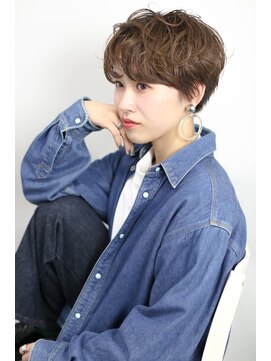 デヴェロペ(Devellope.) 【Devellope.】 マッシュ クセ毛風 ニュアンスパーマ