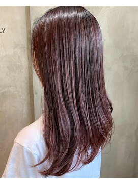 シックス ヘア ワーク ショップ(No.06 Hair Work Shop) 【No.06HWS】レイヤーロブ×Flamingoピンク