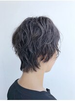 サロン マーニ(salon m ni)&nbsp;くせ毛ショート×アッシュカラー