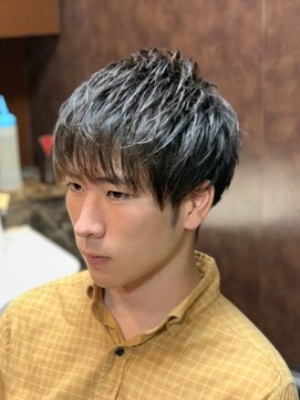 ヒロギンザ 新橋日比谷口店(HIRO GINZA) ツーブロマッシュスタイル