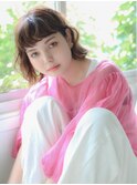 柔らかさ抜群くしゃカールボブ 浅草 美容室12