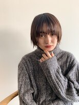 キーダ(KEEDA)&nbsp;久留米【KEEDA】ニュアンスバングショート