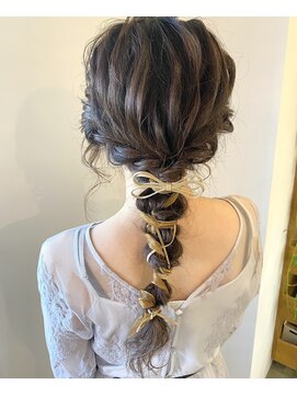 ステラヴィ(stellavie) ポコポコ編みおろし