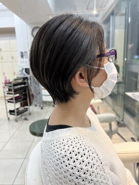 ヘアアンドデイスパ アグー(hair&dayspa AGU) 大人かわいいくびれショート 【横須賀中央】