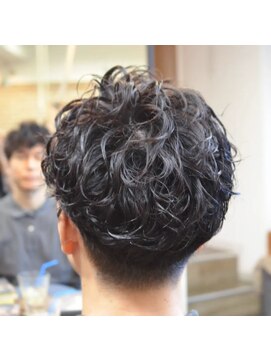 ポタム 東中野(potamu) 2ブロック刈り上げパーマ