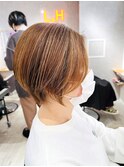 髪質改善◎酸熱トリートメント×大人ショート【シン】