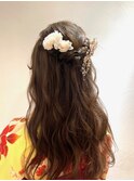 卒業式☆袴着付け＋ヘアセット