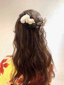 ネオリーブアオバ 高田馬場店(Neolive aoba) 卒業式☆袴着付け+ヘアセット