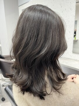 アデプト 北千住店(adept) 【adept北千住 エリスタイル】ふわっとミディアムくびれヘア