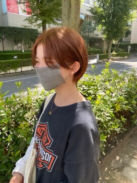 ラヴィズム 長岡店(LUVISM) ショートカット丸みショート耳掛けひし形小顔 10代20代30代