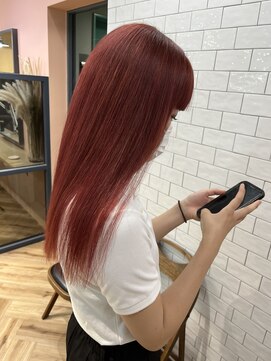 ループウエスト(LOOP WEST) ワインレッド