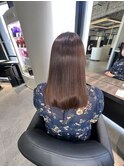 ブリーチなしダブルカラー赤味消しオリーブグレージュミディアム