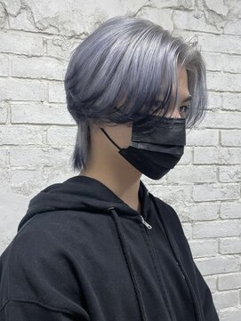 ハチ(HACHI) メンズにオススメ！ハイトーンエンドカラー！