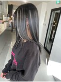 【梅田】ハイライトカラーホワイトハイライトコントラストカラー