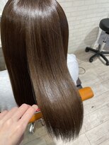シャルマン 六町(CHARMANT) グレージュ×髪質改善ケラチン