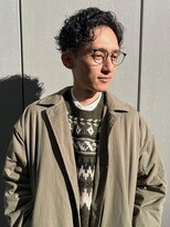 ノアソルテ 名古屋 栄(NOA solte.) NOA solte.ハードパーマ/メンズカット/アップバング/大人/スーツ