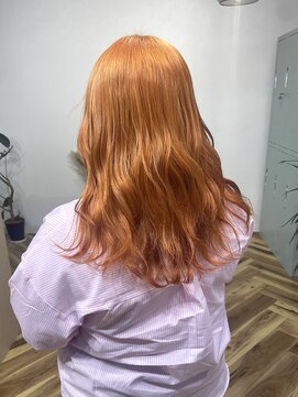 ラニヘアサロン(lani hair salon) オレンジカラー