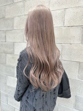 シーク 天神(SEEK) 【SEEK 松尾菫菜】ハイトーングレージュ*ブリーチ*韓国ヘア