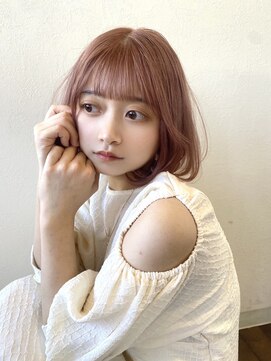 ピヌ(pinue) 【pinue】ピンクベージュ bleach1~ @UTAE